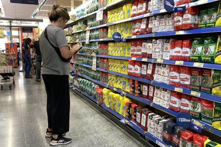 Góndolas en rojo: 20 provincias con menos ventas y caídas acumuladas de hasta 14,7% en el año