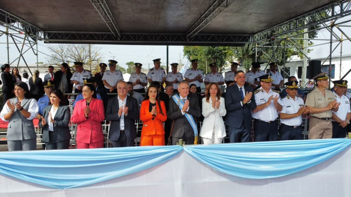 Las Talitas festeja 34 años de municipalización con un desfile cívico-militar
