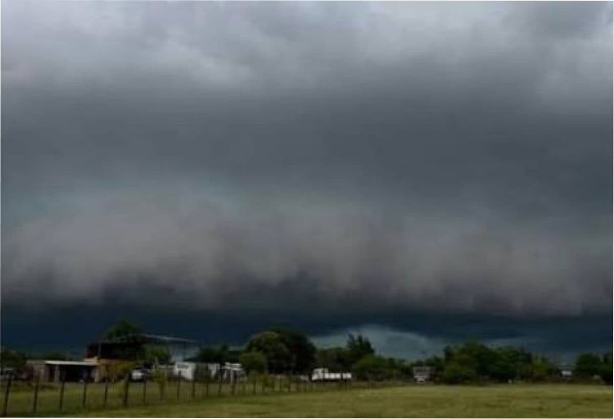 Alerta amarilla del SMN: diez provincias enfrentan tormentas con granizo y ráfagas superiores a 60 km/h