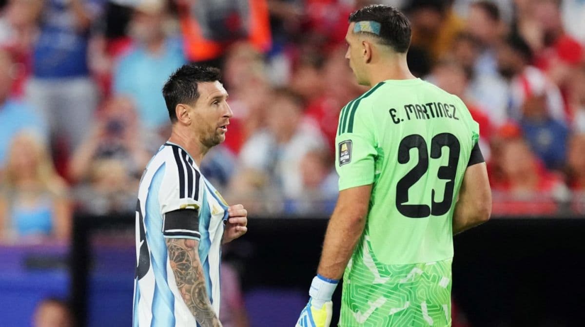 Martínez se reincorpora a la selección y sorprende con una ironía sobre el adiós de Messi