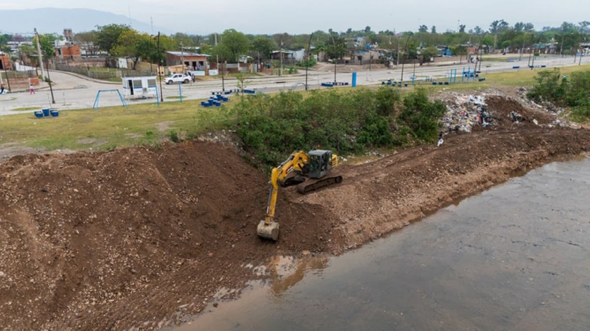 Antes del verano, Tucumán despliega obras en ríos y canales para contener crecidas