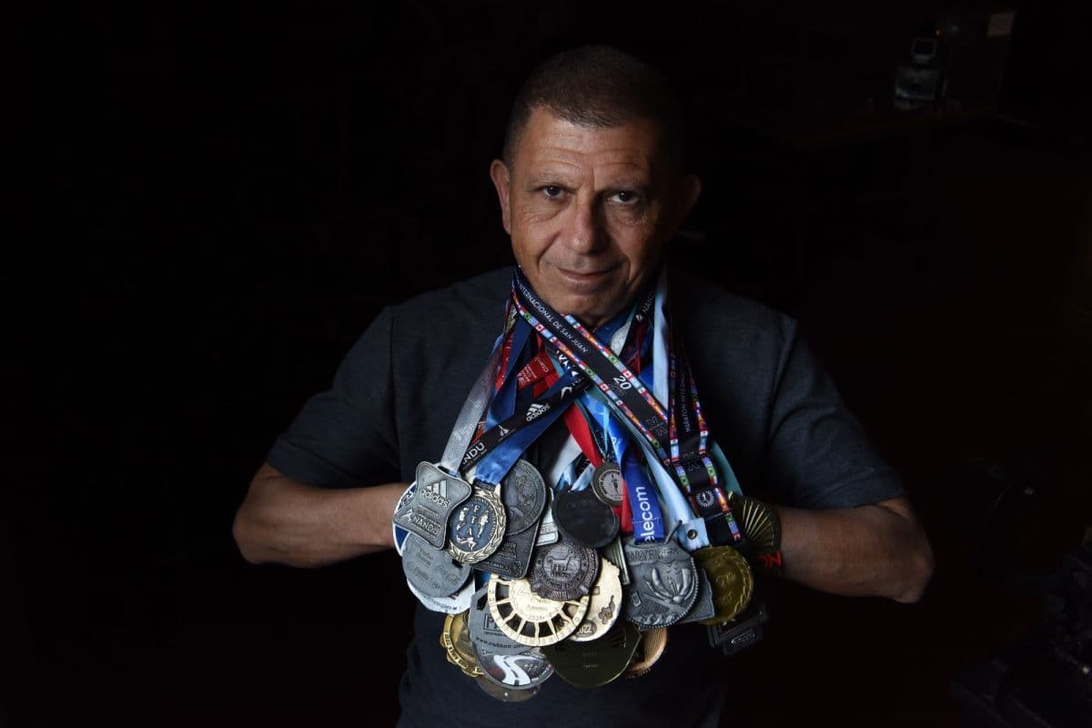Carlos Farall festeja sus 60 con la maratón 50: "Los últimos dos kilómetros se corren con el corazón"