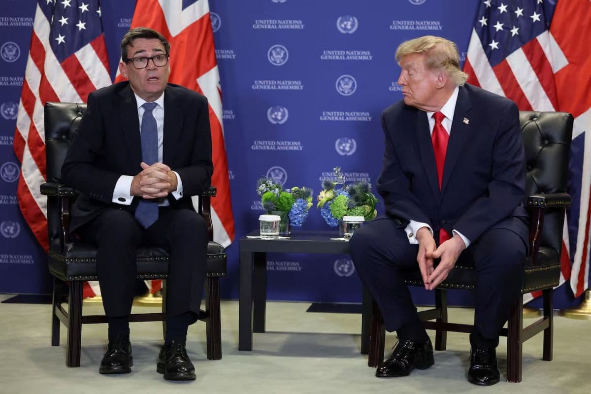 Malvinas y comercio, en el centro del primer encuentro entre Trump y el premier británico