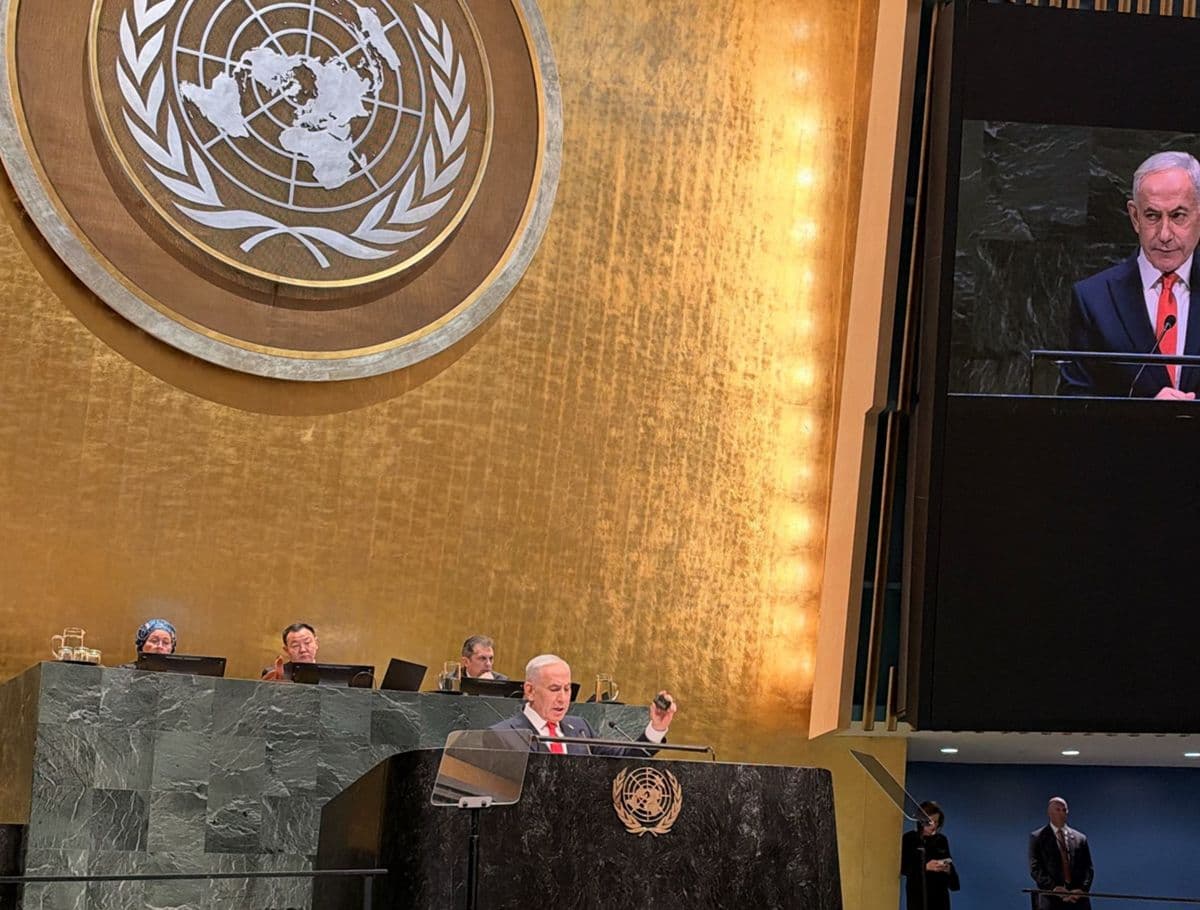 Abandono masivo de delegaciones en la ONU mientras Netanyahu defiende la ofensiva en Gaza e Irán